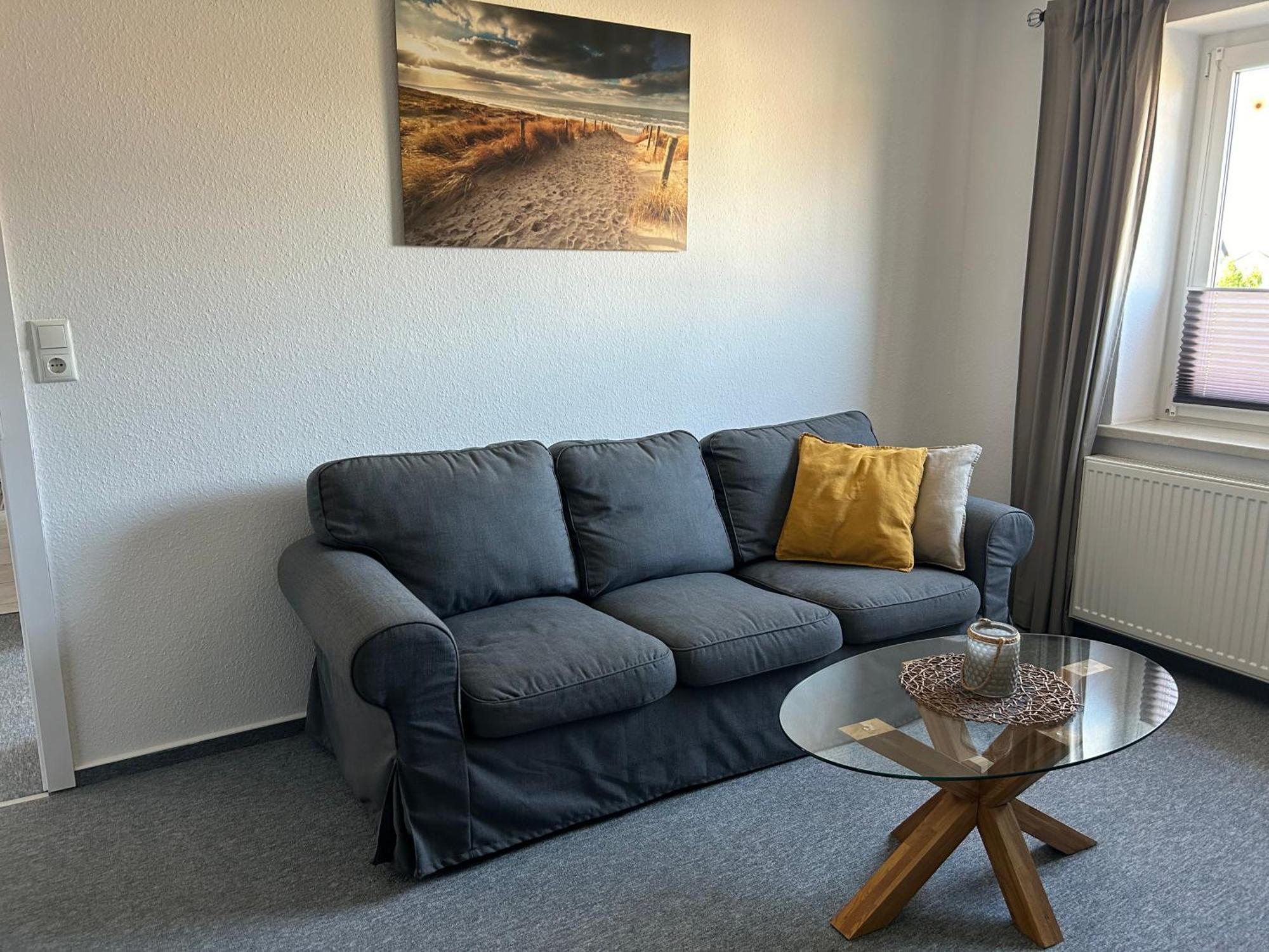 Wohnung "Strandturm" In Wremen Am Deich Экстерьер фото